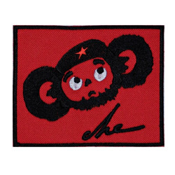 Cheburashka Che Guevara Embroidered Patch