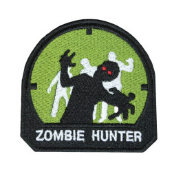 Zombie Hunter Embroidery Handmade Patch