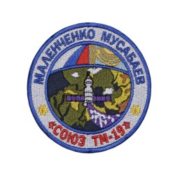 Space Programme Sleeve Patch Soyuz TM-19 #2