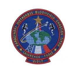 STS-86 Mission Shuttle - MIR Program Sew-on Patch