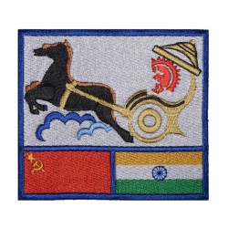 Soyuz T-11 India Interkosmos Soviet Space Patch