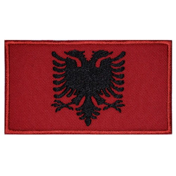 Albania Flag Embroidery High-quality Iron-on Patch #2