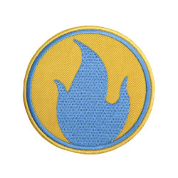 Team Fortress 2 Pyro Blue Embroidered Patch