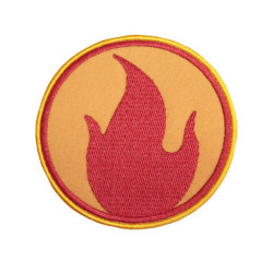 Team Fortress 2 Pyro Red Embroidered Patch