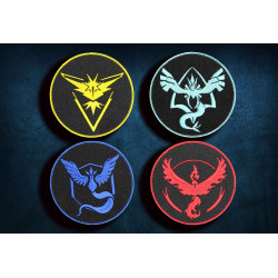 Pokemon Go Teams Embroidered Logo Sew-on Anime Sleeve patch