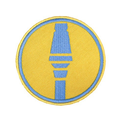 Team Fortress 2 Soldier Blue Embroidered Patch