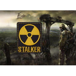 Stalker Game Radiation Sleeve Patch #1