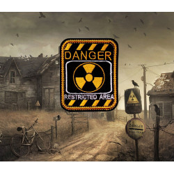 "DANGER - Restricted Area" Stalker patch 112