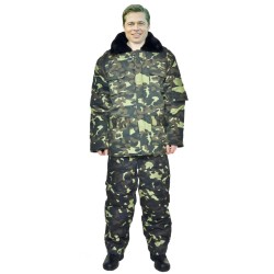 Ukraine Army ATO camo winter uniform with fur collar