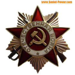 Soviet Award ORDER OF THE PATRIOTIC WAR (2nd Class)