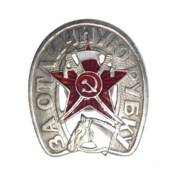 Red Army badge "For Excellent Slashing" cavalry award