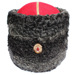 Soviet Army Astrakhan Hat PAPAKHA for USSR Generals