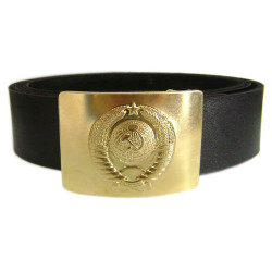 Soviet Police Officers belt with Arms of USSR