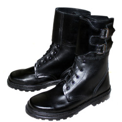 Tactical Leather Summer boots with buckles Camping footwear Airsoft Urban-type boots